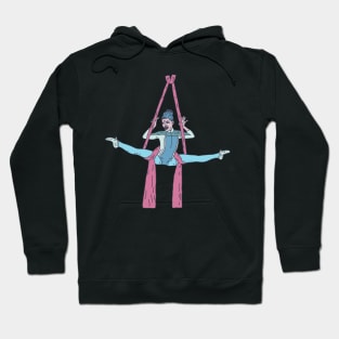 Trapeze Artist - Female Aerial Silk - Circus Performance Hoodie